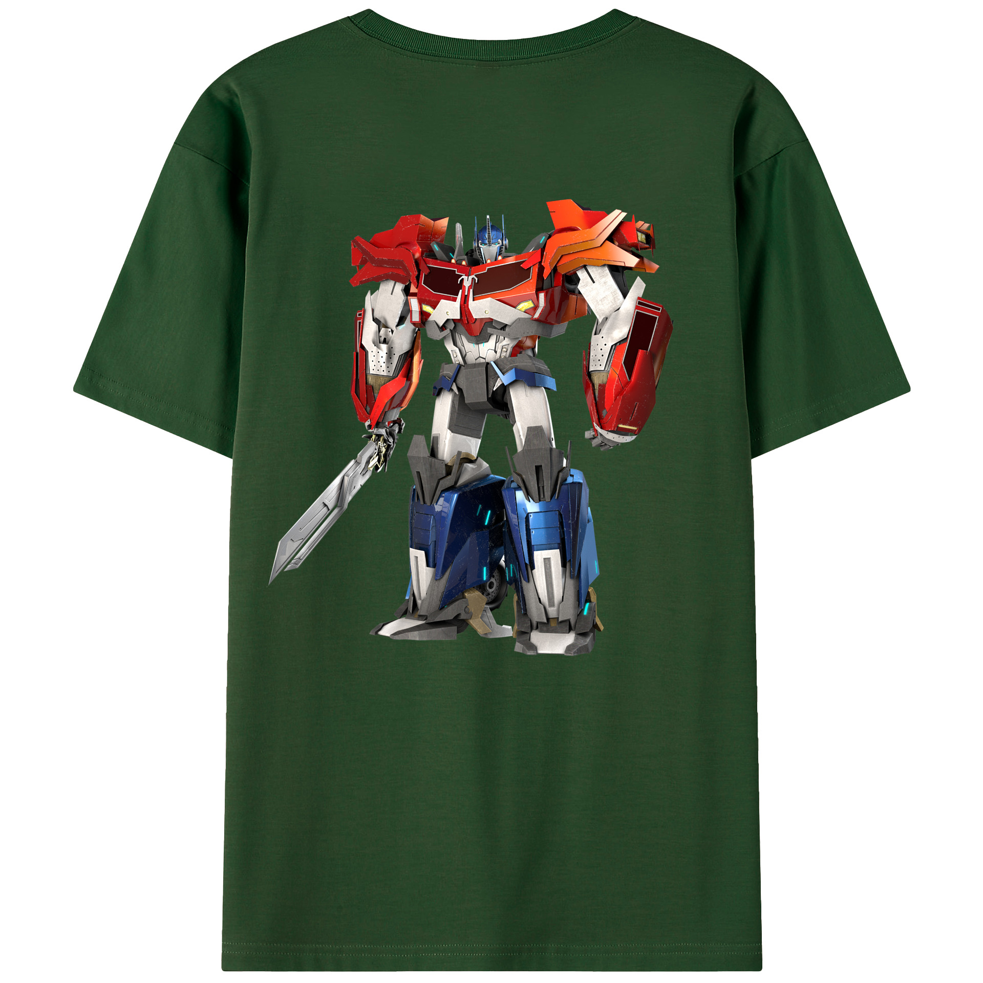 （画像用）  綿100％半袖Tシャツ（背面プリント）